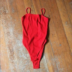 red top shop bodysuit